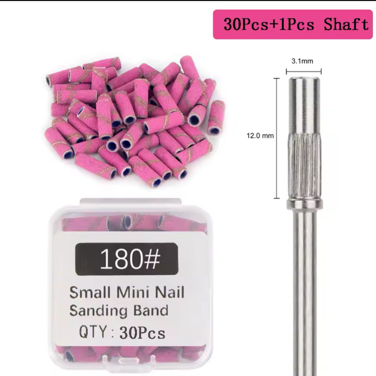Mini bandes ponçage 180