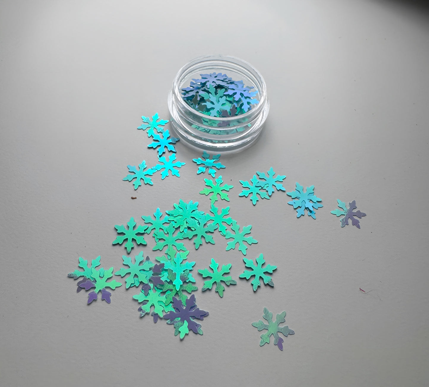 Flocon de neige holographique