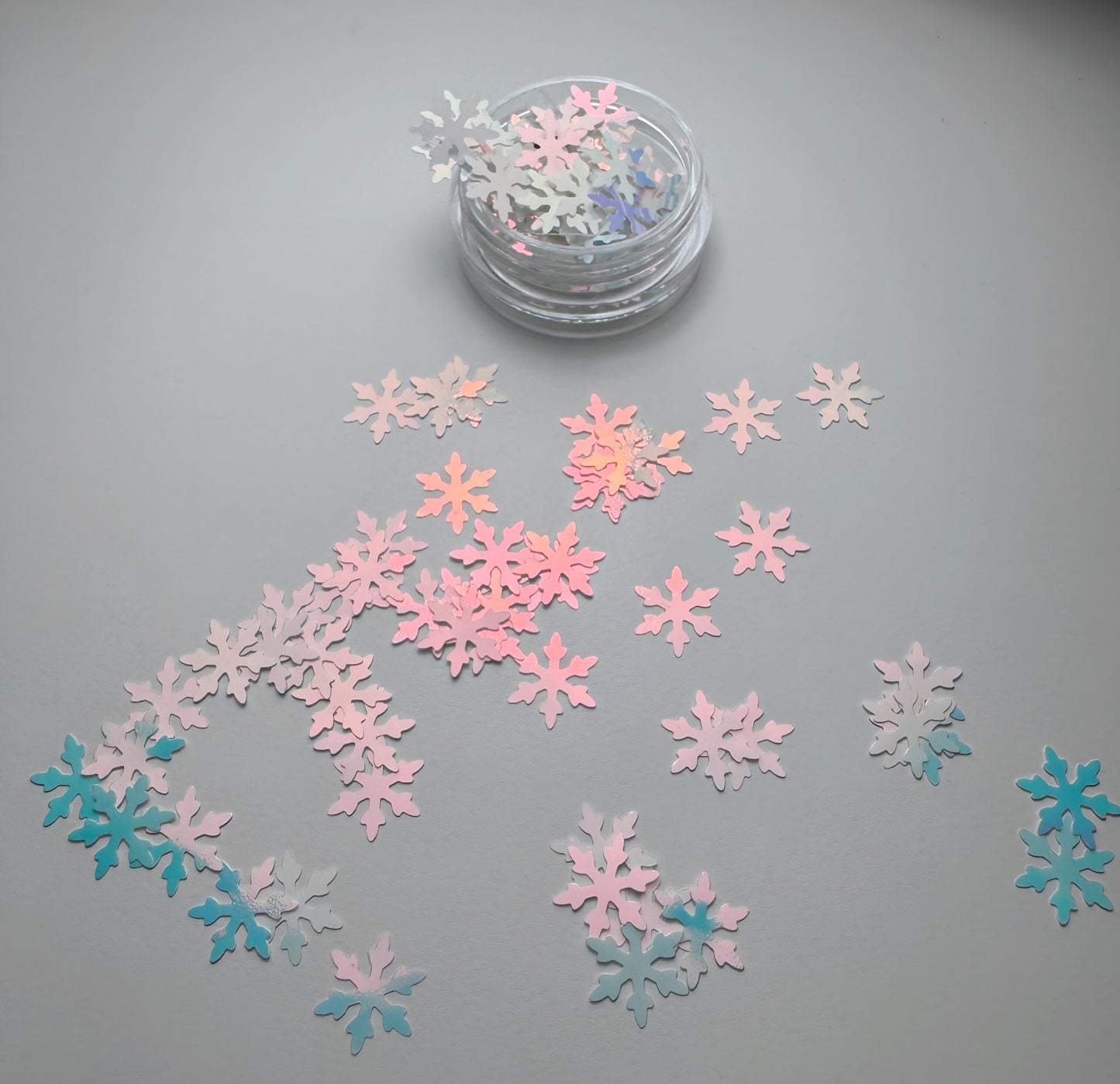 Flocon de neige holographique