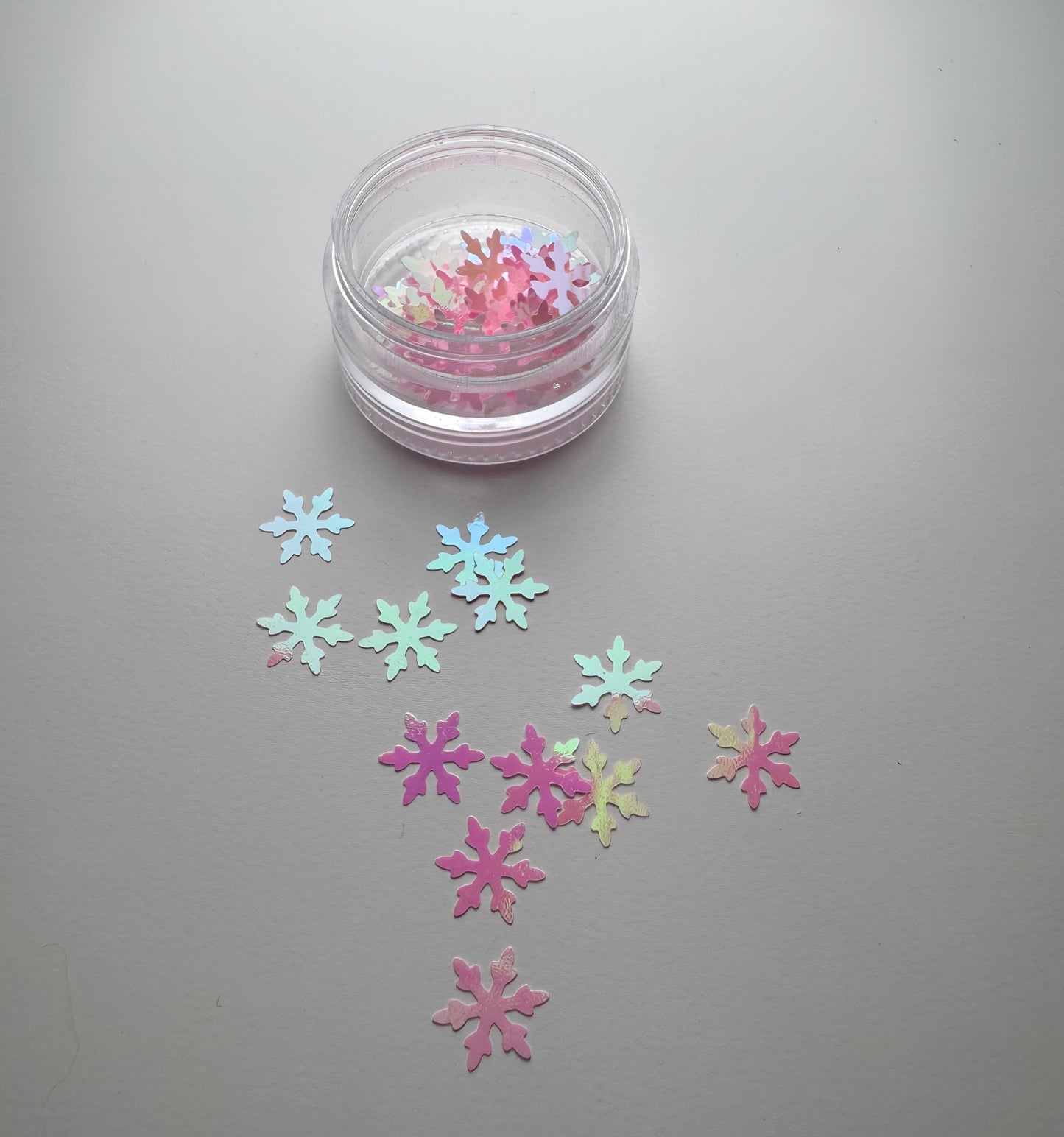 Flocon de neige holographique