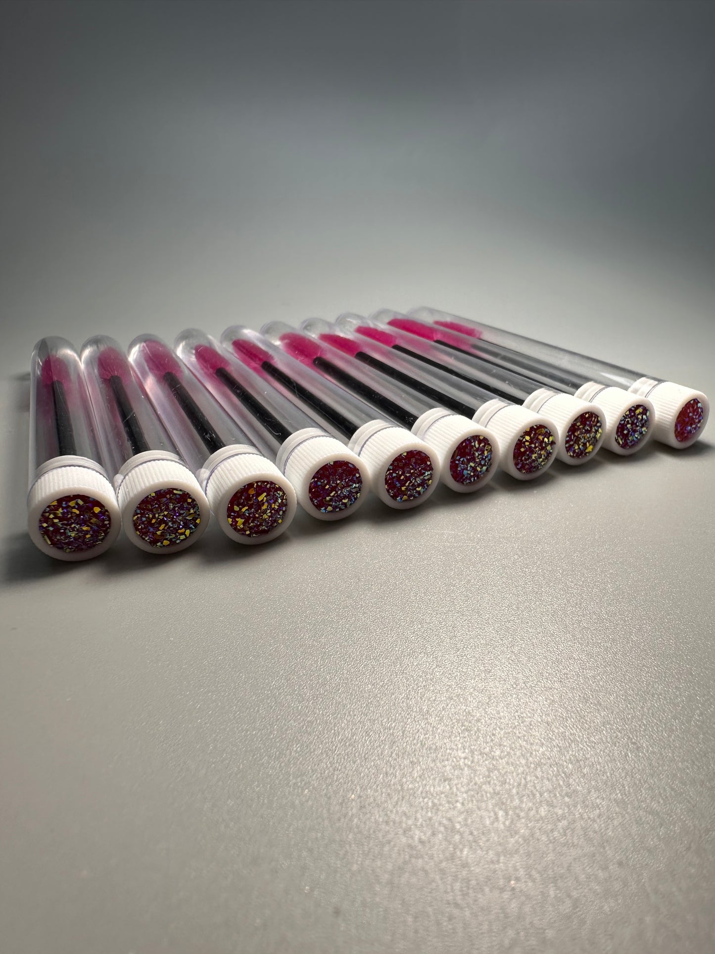 Brosse mascara avec tube de protection (paquet de 10)