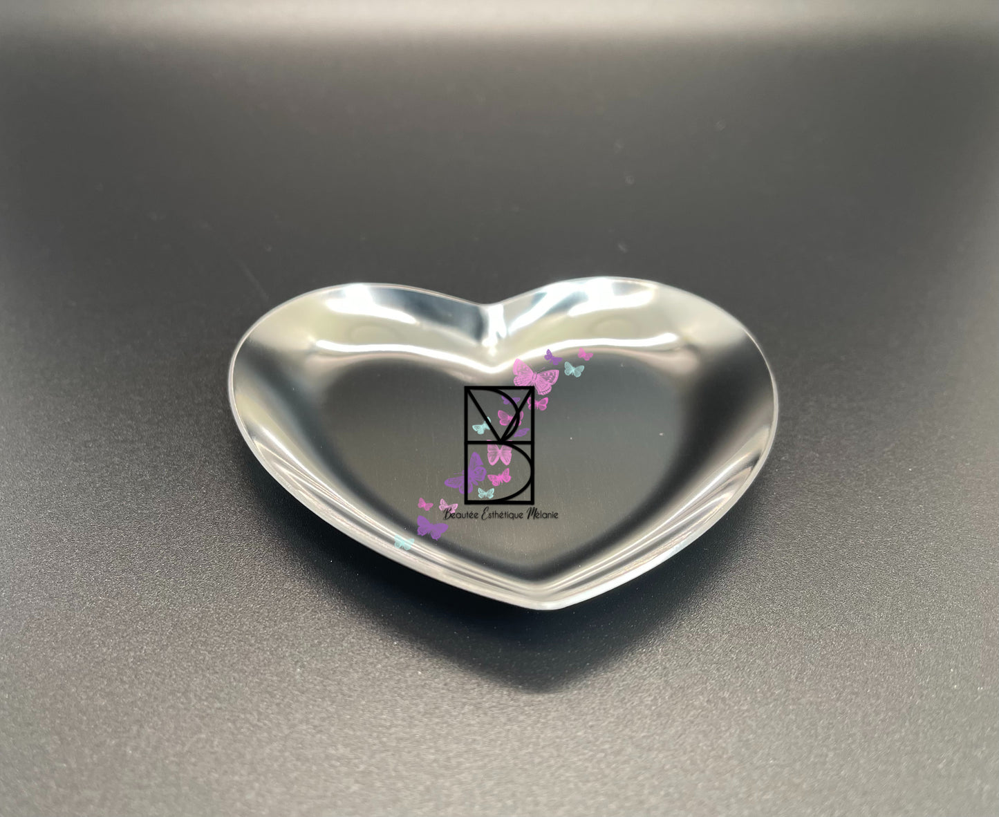 Plaque à bijoux en coeur