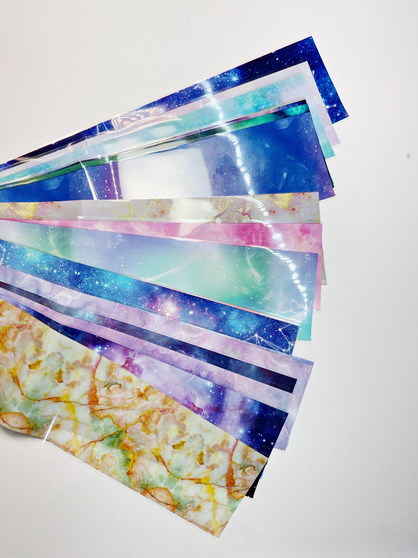 Foil marbré