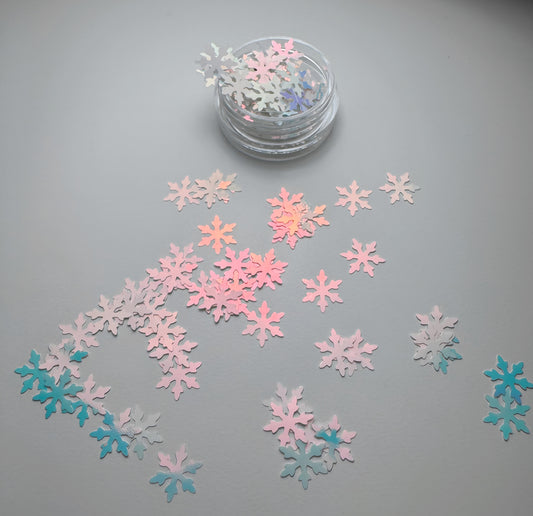 Flocon de neige holographique