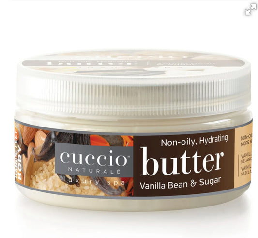 Beurre corporel vanille et sucre - 8 oz