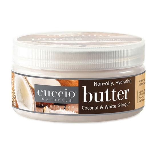 Beurre corporel coco et gingembre - 8 oz
