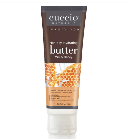 Beurre corporel miel et lait - 4 oz