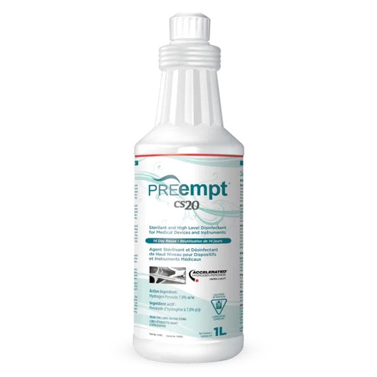 PREempt CS20 Chimiostérilisant en 20 Minutes (1 Litre)