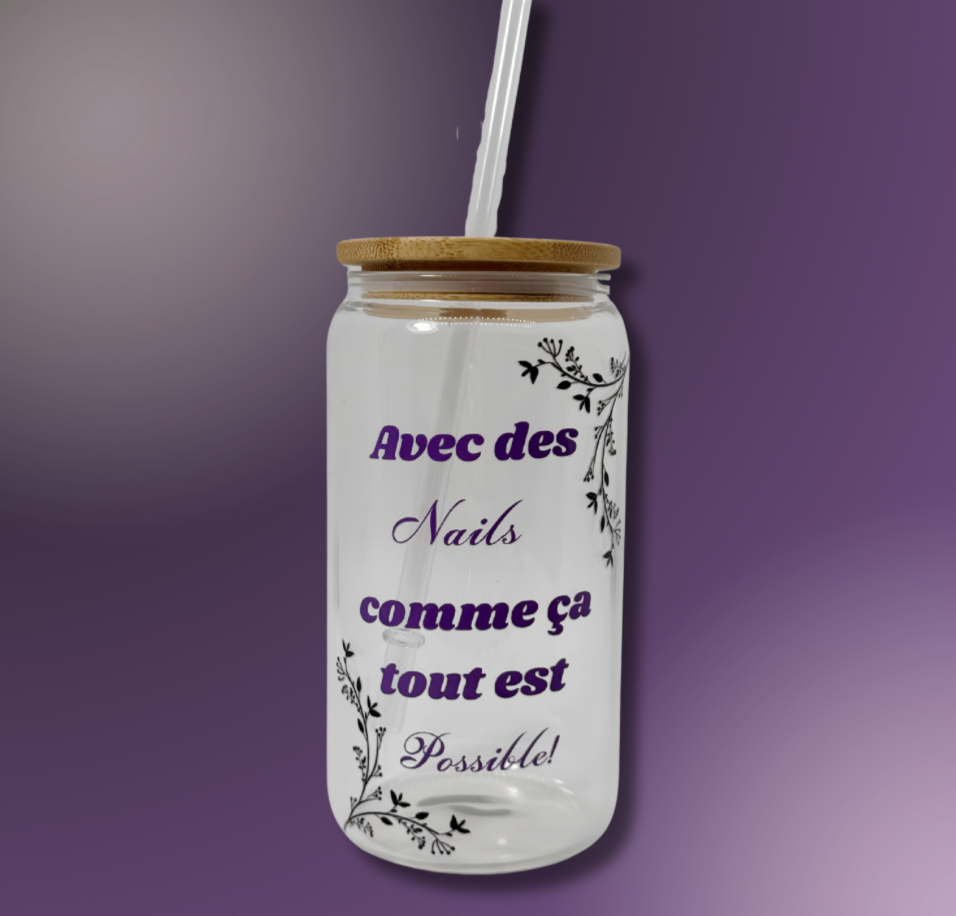 Verre | Avec des Nails comme ca tout est possible