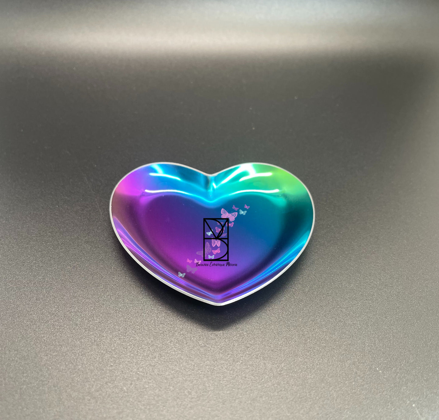 Plaque à bijoux en coeur