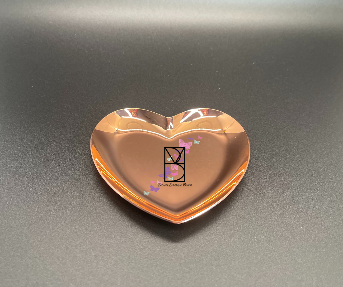 Plaque à bijoux en coeur