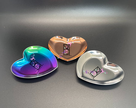 Plaque à bijoux en coeur
