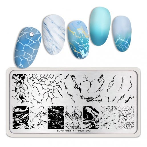 Plaque stamping - texture L001