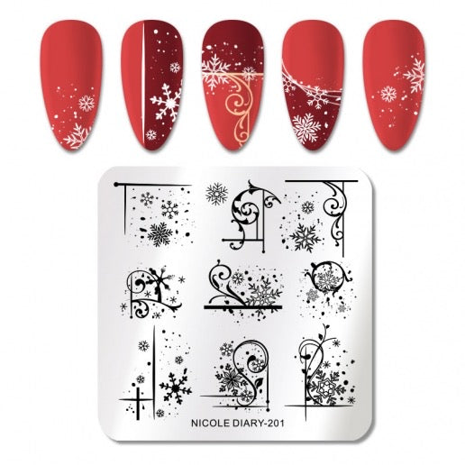 Plaque stamping - Nicole Diary