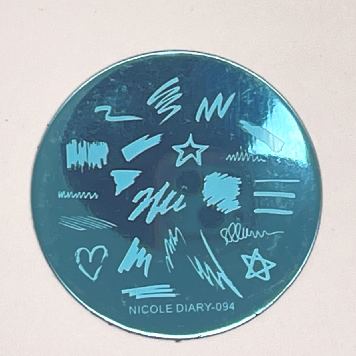 Plaque stamping - Nicole Diary